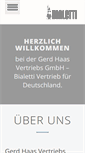 Mobile Screenshot of haasgmbh.de